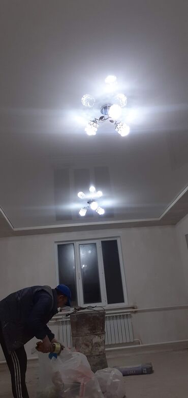 Натяжной потолок: Натяжной потолок Глянцевое, Матовое, 3D потолки Бесплатная консультация, Монтаж, Демонтаж — 7