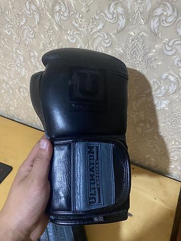 Спорт и отдых: Боксерские перчатки ULTIMATUM Boxing - Размер/вес: 16 oz (маркировка — 2
