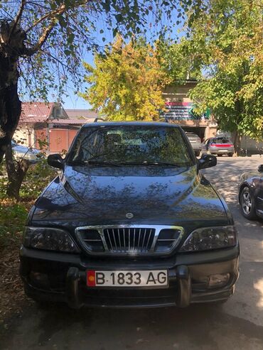 занижение авто: Ssangyong Musso: 2000 г., 2.9 л, Механика, Дизель, Жол тандабас