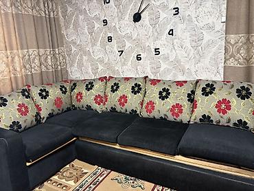 sofa: Угловой диван, C подушками, Двухместный — 1