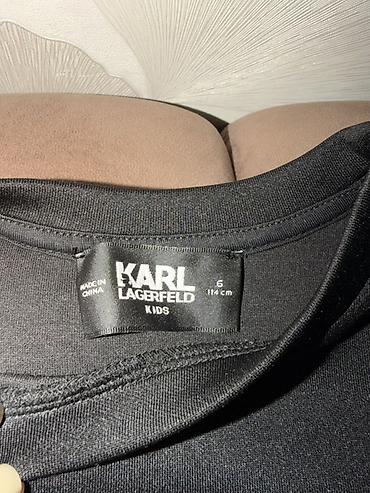 tuklu geyim: Uşaq svitşotu – KARL LAGERFELD KIDS Original, 1 defe geyinilib tezedi — 2