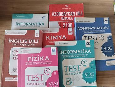 informatika testleri: Mövzu üzrə Hədəf test və hazırlıq kitabları dəsti Dəstənin tərkibi: - — 1