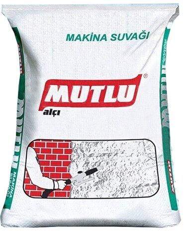 su sifarişi: MUTLU alçı – Makina Suvağı Tətbiq sahəsi: - Suvaq aparatları