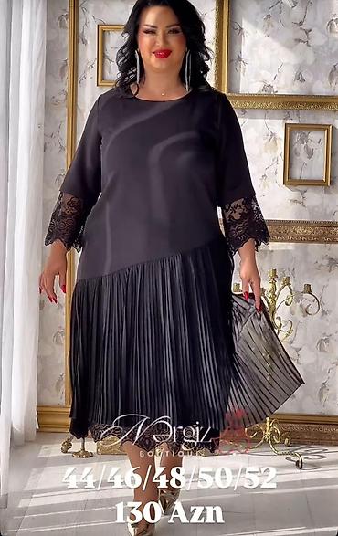 Qara rəngli zərif paltar Etiket üzərində heç geyinilməyib - Model lalafo.az -da Qara rəngli zərif paltar Etiket üzərində heç geyinilməyib - Model