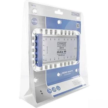 Aksesoari za TV i video: Schwaiger SEW 516 – SAT multiswitch 5×16 - Ulazi: 5 (4× SAT iz — 1