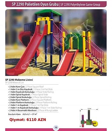 cat 6: Polietilen Uşaq Oyun Qrupları – SP 1600, SP 1400, SP 2230 SP 1600 — 5