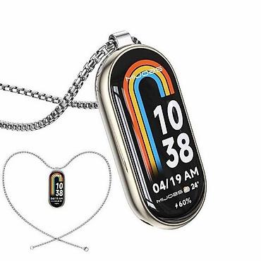 умный браслет: Ремешок для фитнес часов Mi Band 3/4, кулон подвеска Крепление для — 5