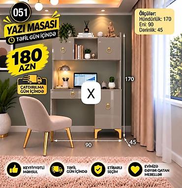 Yazı masası – funksional iş və təhsil küncü üçün ideal seçim lalafo.az -da Yazı masası – funksional iş və təhsil küncü üçün ideal seçim