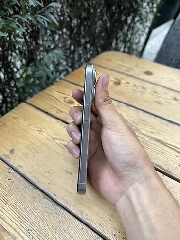 surface studio: IPhone 15 Pro, Б/у, 128 ГБ, Natural Titanium, 90 % — 4