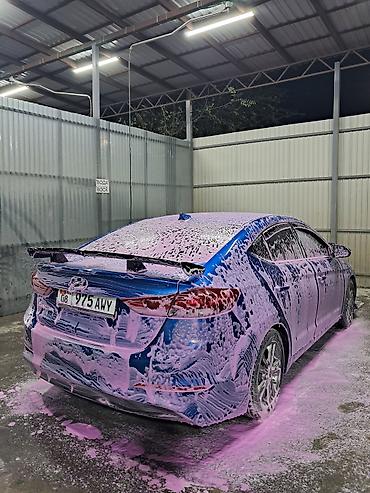 Другие автомобили: Синий Elantra с агрессивным обвесом - Кузов: 4‑дверный седан, яркий — 5