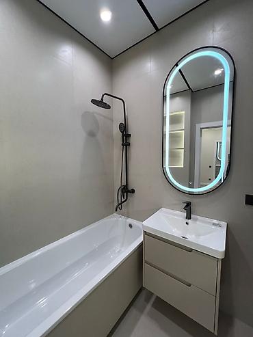 аренда корейский: 2 комнаты, 43 м², Кок-Жар мкр Элитка, 10 этаж, Евроремонт — 6
