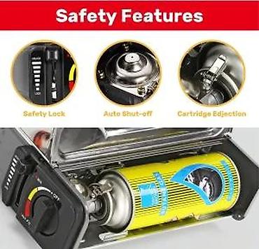 Oprema za kampovanje: Prijenosni dvostruki plinski rešo – Taylor & Brown - Dva snažna — 18