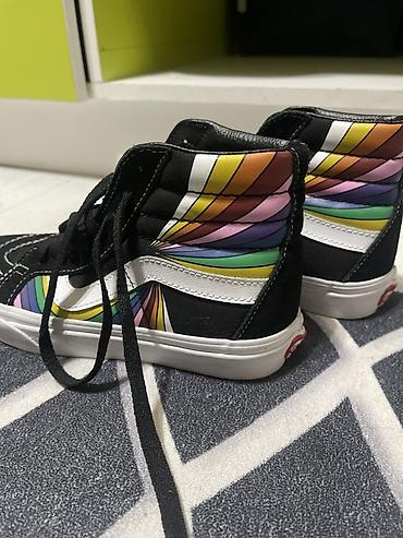 вулкани: Мужские кроссовки, 34.5, Vans, Новый, цвет - Черный — 3