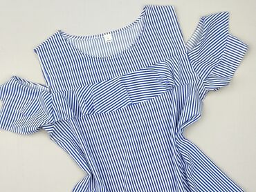 biala bluzka na jedno ramie: Women's blouse, size L