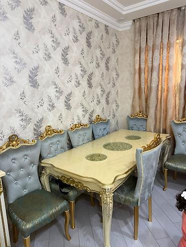 kardon satisi: Masa Desti satilir// 700 azn ideal veziyyetdedir. 8 eded stulla — 1