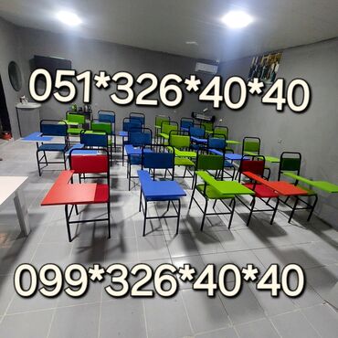 Ofis masaları: Masa hazirliq kurslari Masa ve oturacaq destleri Oturacaq stullar — 29