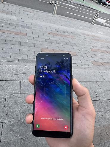 samsung a82 5g: Samsung Galaxy A6, 32 GB, rəng - Qara, Sensor, Barmaq izi, Simsiz şarj — 1
