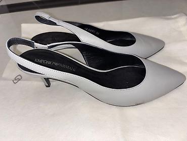 Tuflilər: Tuflilər, Emporio Armani, Ölçü: 39, rəng - Boz, İşlənmiş — 4