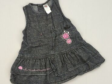 satynowy czarny top: Dress, C&A, 3-6 months, condition - Perfect