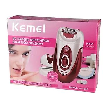 sapli epilator: №: 11392 Məhsulun adı: Epilyator Kemei KM-1888 Brend: Kemei — 1