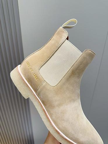 Ботинки: Мужские ботинки челси из замши - Материал верха: натуральная замша с — 12