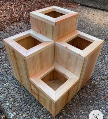 Bitkilər üçün dibçəklər: Dibçək və dibçək atlıqlarının sifarişlə hazırlanması Qiymət minimum — 5