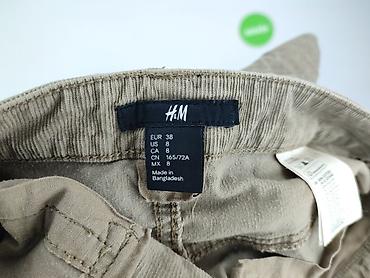 clibee buty: H&M, Spodnie materiałowe damskie, rozmiar M — 4