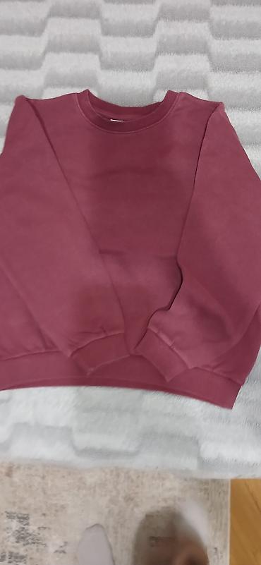 Кофты и свитеры: H&M uşaq svitşortu - Model: klassik crewneck - Rəng: tünd bordo — 2