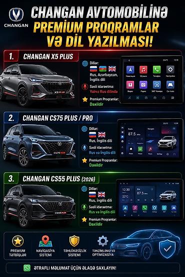 changan adaptor: Changan avtomobillərinə premium proqramlar və dil yazılması xidməti — 1