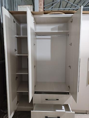 Шифоньеры, шкафы для одежды: Шифоньер, шкаф для одежды, Новый, Прямой, ЛДСП — 1