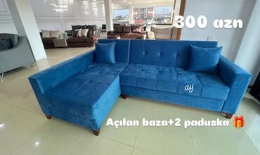 Yataq otağı dəstləri: Künc divan, Açılan, Bazalı