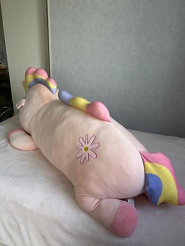 Oyuncaqlar: Böyük ölçülü yumşaq oyuncağ – Unicorn
Yaxşı vəziyyətdədir — 3