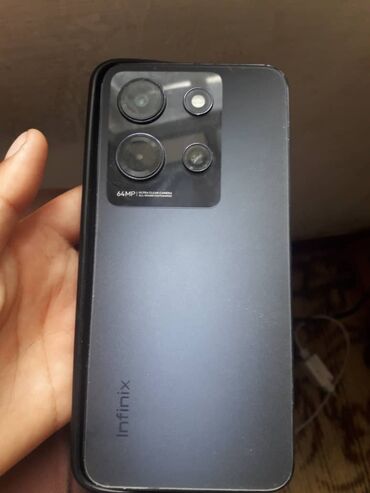 чехол на редми 10 с: Infinix HOT 30i, Б/у, цвет - Синий, 1 SIM, 2 SIM