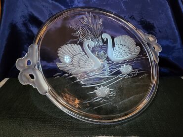 Ostalo posuđe: Plato za torte,kolace Walther,pun rad 70,80te.godine. Plato pun — 1