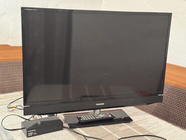 Телевизоры: Тип: LED / Диагональ: 32" / Разрешение: 1366x768 / Разъемы: 2 x HDMI