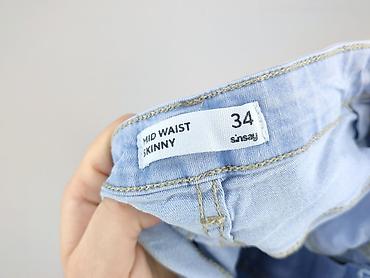 blue motion shorts: Sinsay, Jeansy damskie, rozmiar XS — 4