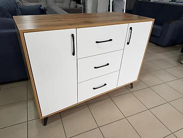 Тумбы для вещей и одежды: Тумба для вещей и одежды, Без зеркала, ЛДСП, цвет - Белый — 2