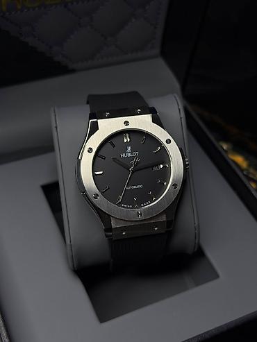 rezinka: Yeni, Qol saatı, Hublot, rəng - Qara — 3