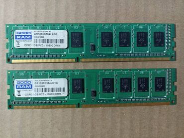 1gb ddr3: Оперативная память, Б/у, Goodram, До 2 ГБ, DDR3, 1333 МГц, Для ПК