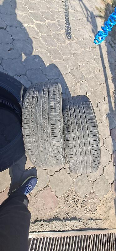 255 50 120: Шины 225 / 55 / R 18, Лето, Б/у, Пара, Легковые, GoodYear — 1