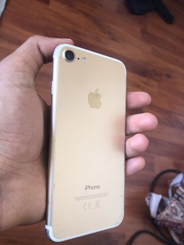 IPhone 7, 32 GB, Gümüşü, Zəmanət, Barmaq izi