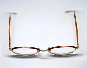 Naočare: Vintage dioptrijski ram OVAL u boji ćilibara. Vintage dioptrijski ram — 12