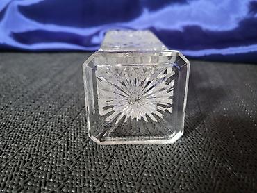 Vaze i saksije: Vaza nova kristal Bohemija iz 70ih. Vaza kristal,rucna obrada,gravura — 12