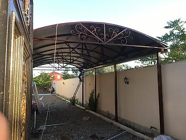 kreditle drel: Polikarbonat naves və çardaq işləri 🏠 Həyətyanı sahə, avtomobil — 2