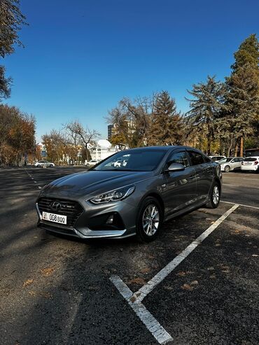 обмен на участок бишкек: Hyundai Sonata: 2018 г., 2 л, Автомат, Газ, Седан
