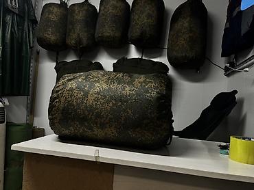 военный комуфляж: Спальный мешок (кокон) в камуфляжной расцветке - Тип: тёплый — 1
