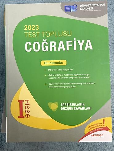 Məhsul: Coğrafiya – 2023 Test Toplusu (I hissə) Xüsusiyyətlər: -