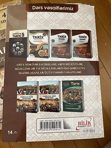 Testlər: Test toplusu Anar İsayev 2ci hissə
Həm ümumi tarix həm Az tarixi — 1