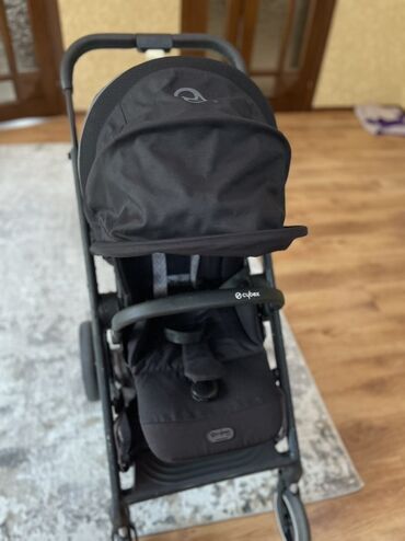 Коляски: Коляска, цвет - Черный, Б/у — 11