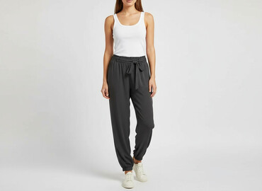 Women's Pants: Stradivarius, Spodnie materiałowe damskie, rozmiar S